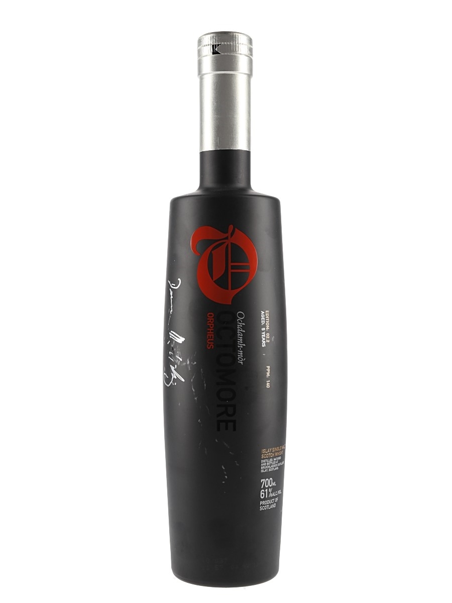 Octomore 5 Year Old Orpheus Edition 02.2 - Signed Bottle 70cl / 61%