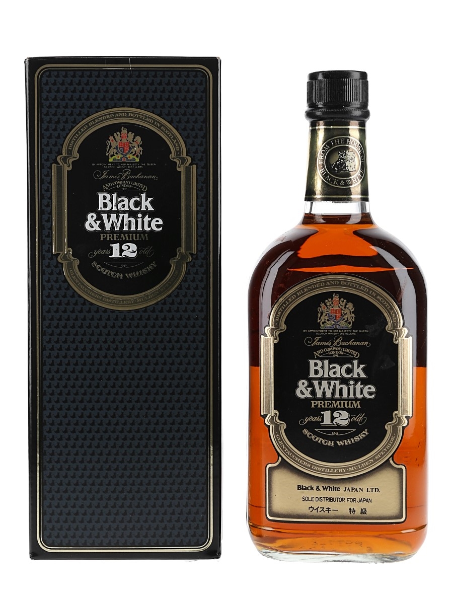 Black & White 12 Year Old - Lot 121163 - Buy/Sell Blended Whisky