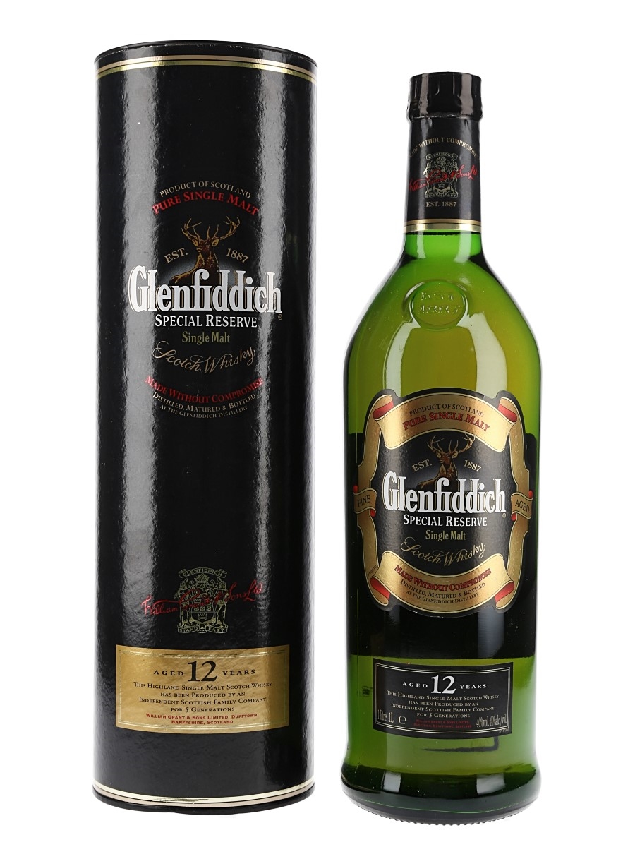 Glenfiddich 12 Year Old Special Reserve  100cl / 40%