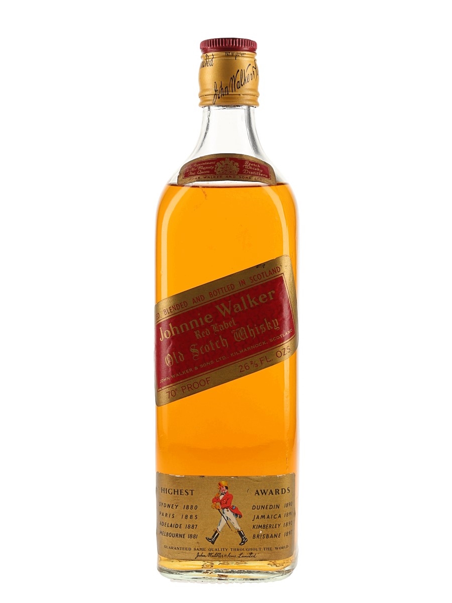 Johnnie Walker Red Label Bottled 1960s 75.7cl / 40%