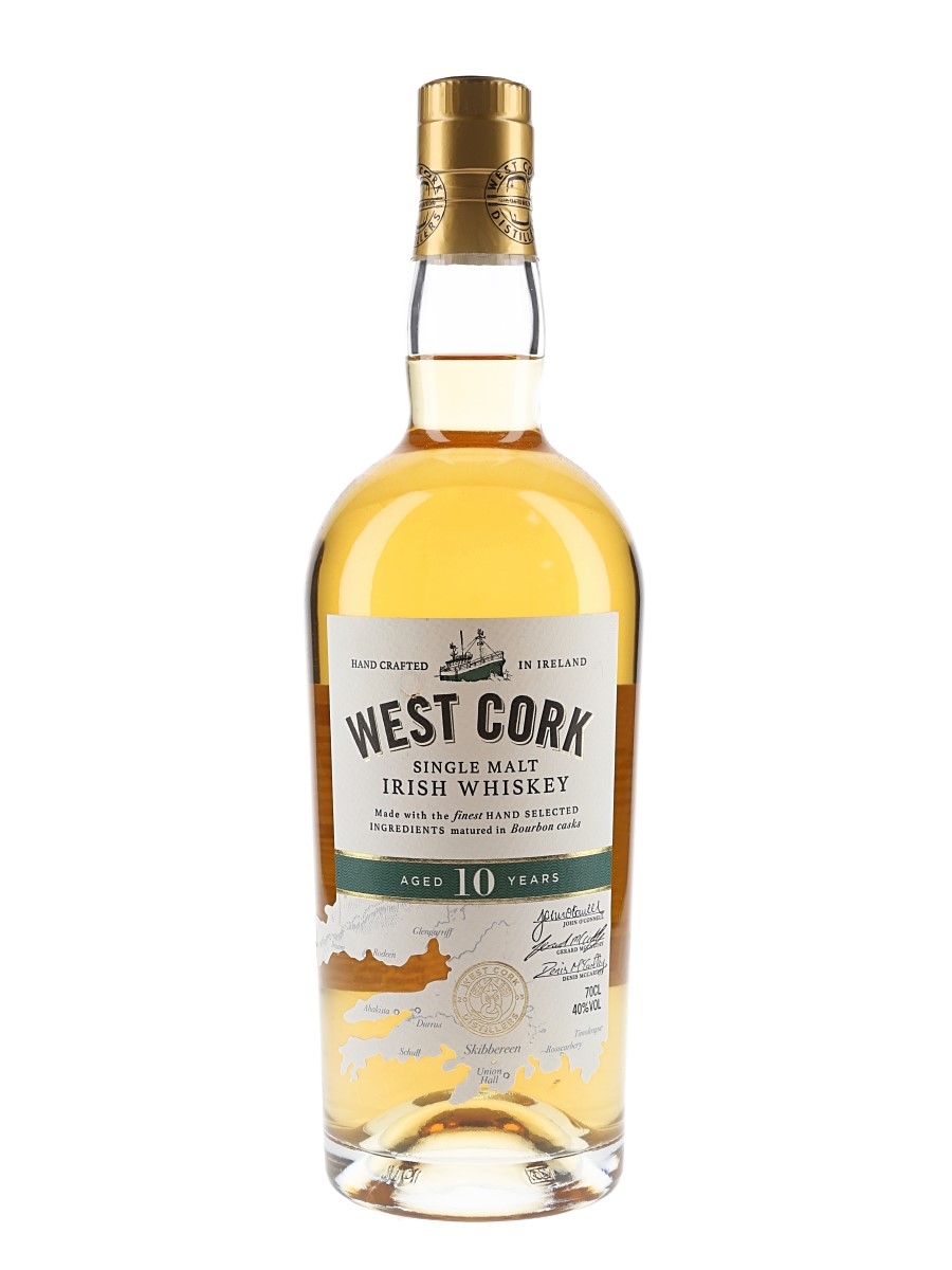 West Cork 10 Year Old  70cl / 40%