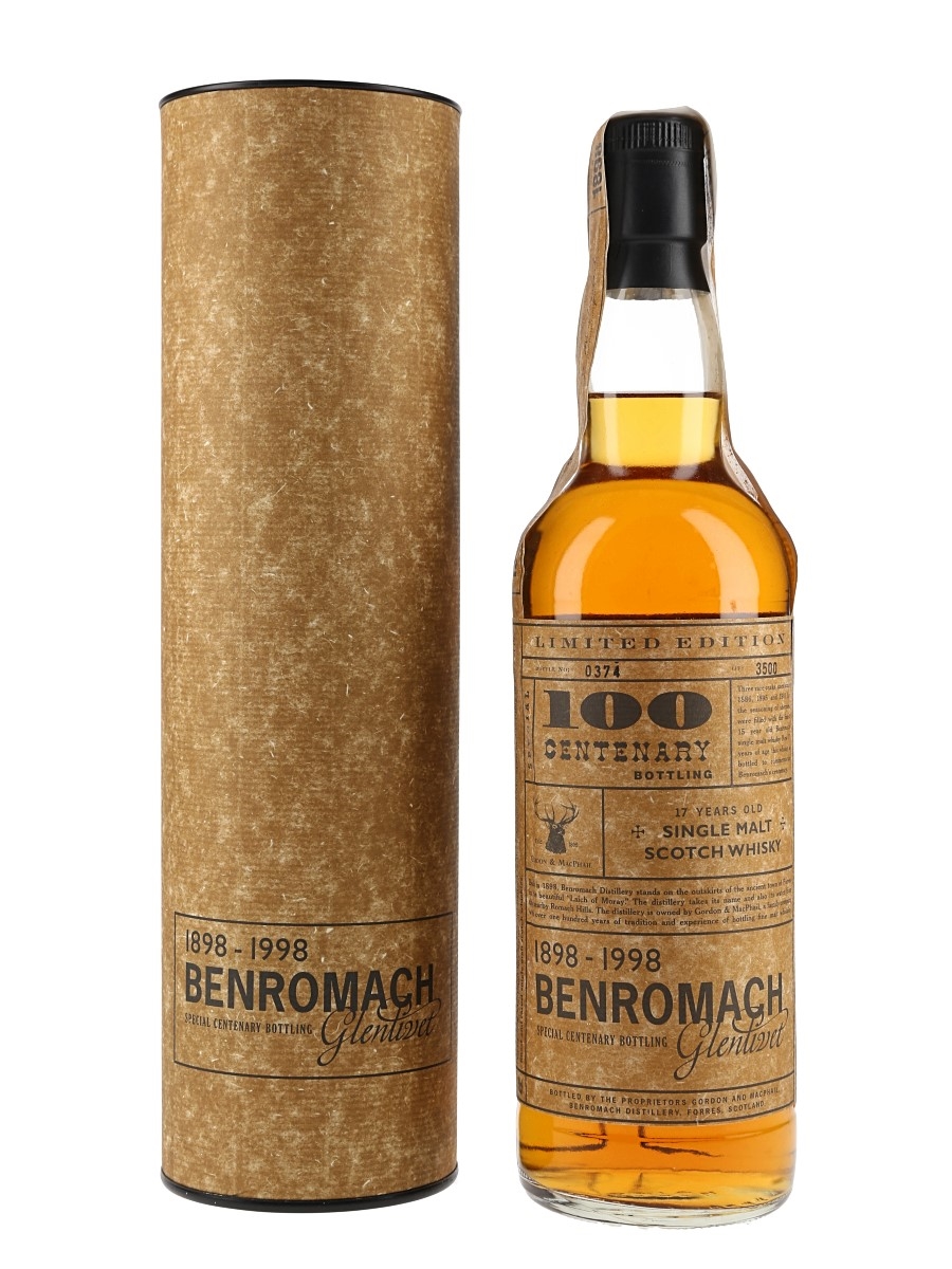 Benromach 17 Year Old Special Centenary Bottling 70cl / 43%