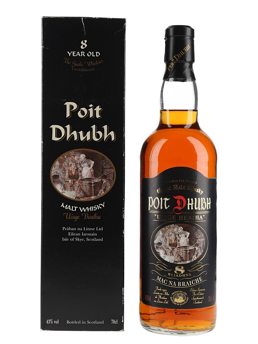 Poit Dhubh 8 Year Old Bottled 1990s 70cl / 43%