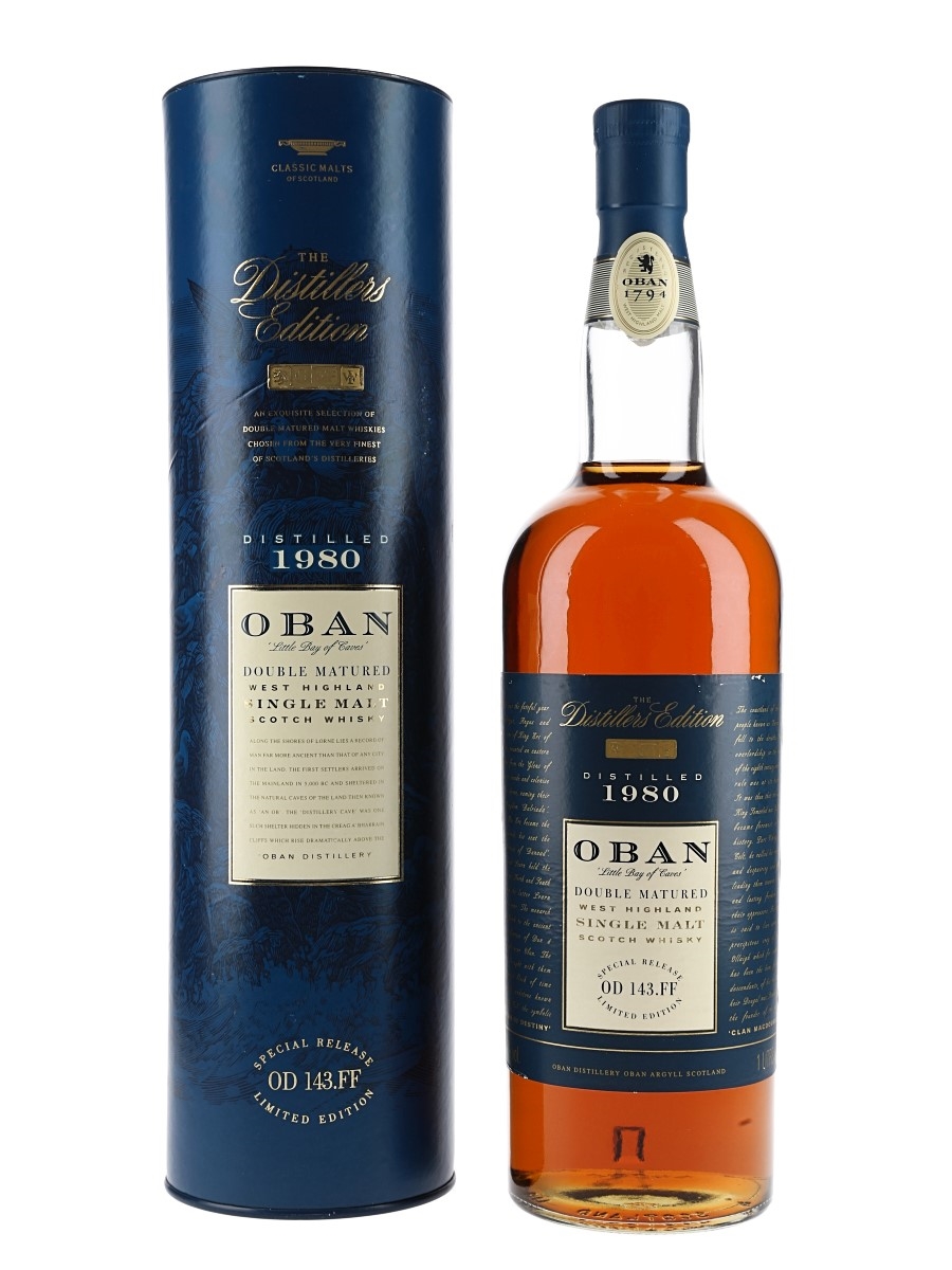 Oban 1980 Distillers Edition Montilla Cask Finish 100cl / 43%