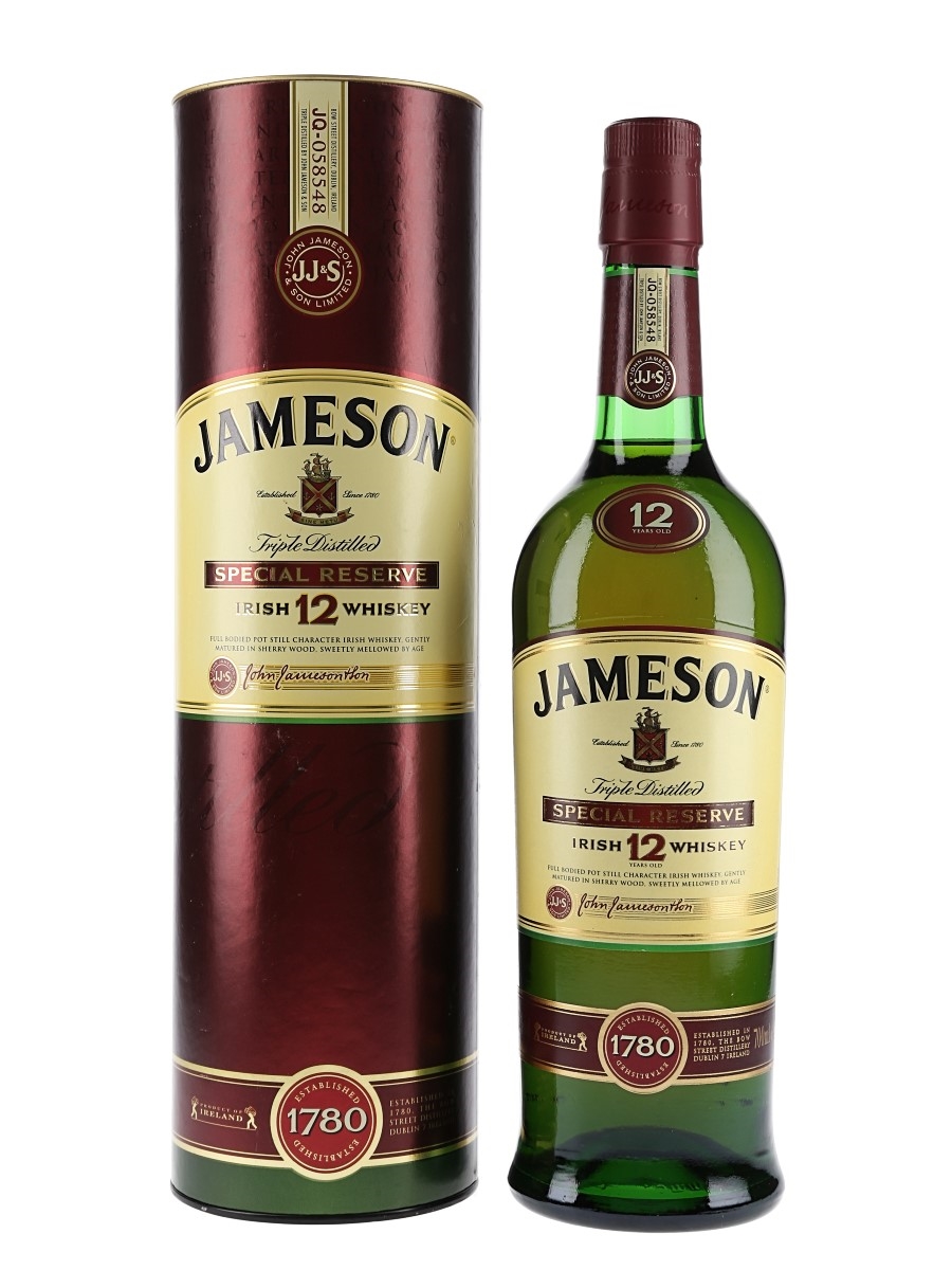 Jameson 12 Year Old Special Reserve  70cl / 40%