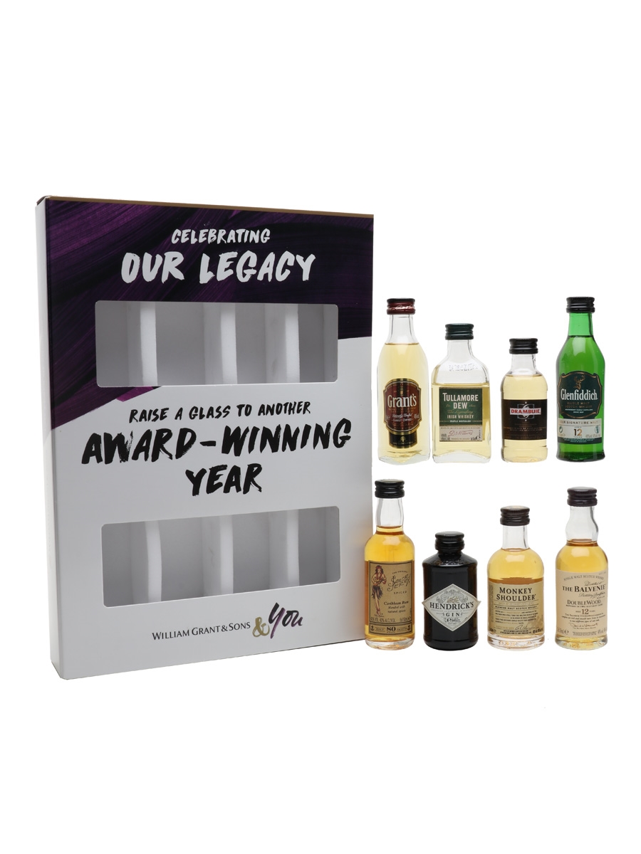 William Grant & Sons & You 130th Anniversary Miniature Set 8 x 5cl
