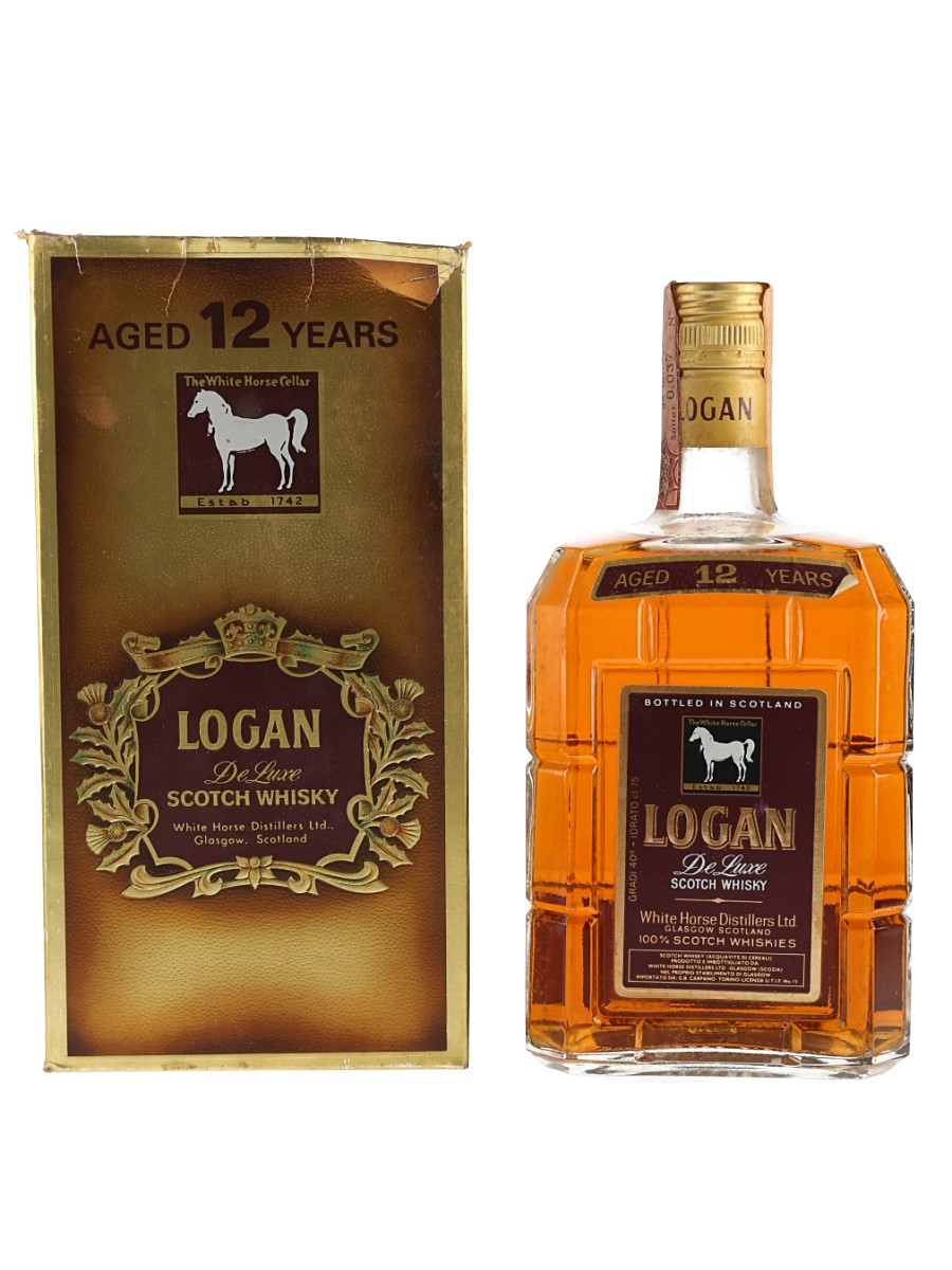 Logan 12 Year Old De Luxe Bottled 1970s - Carpano 75cl / 40%