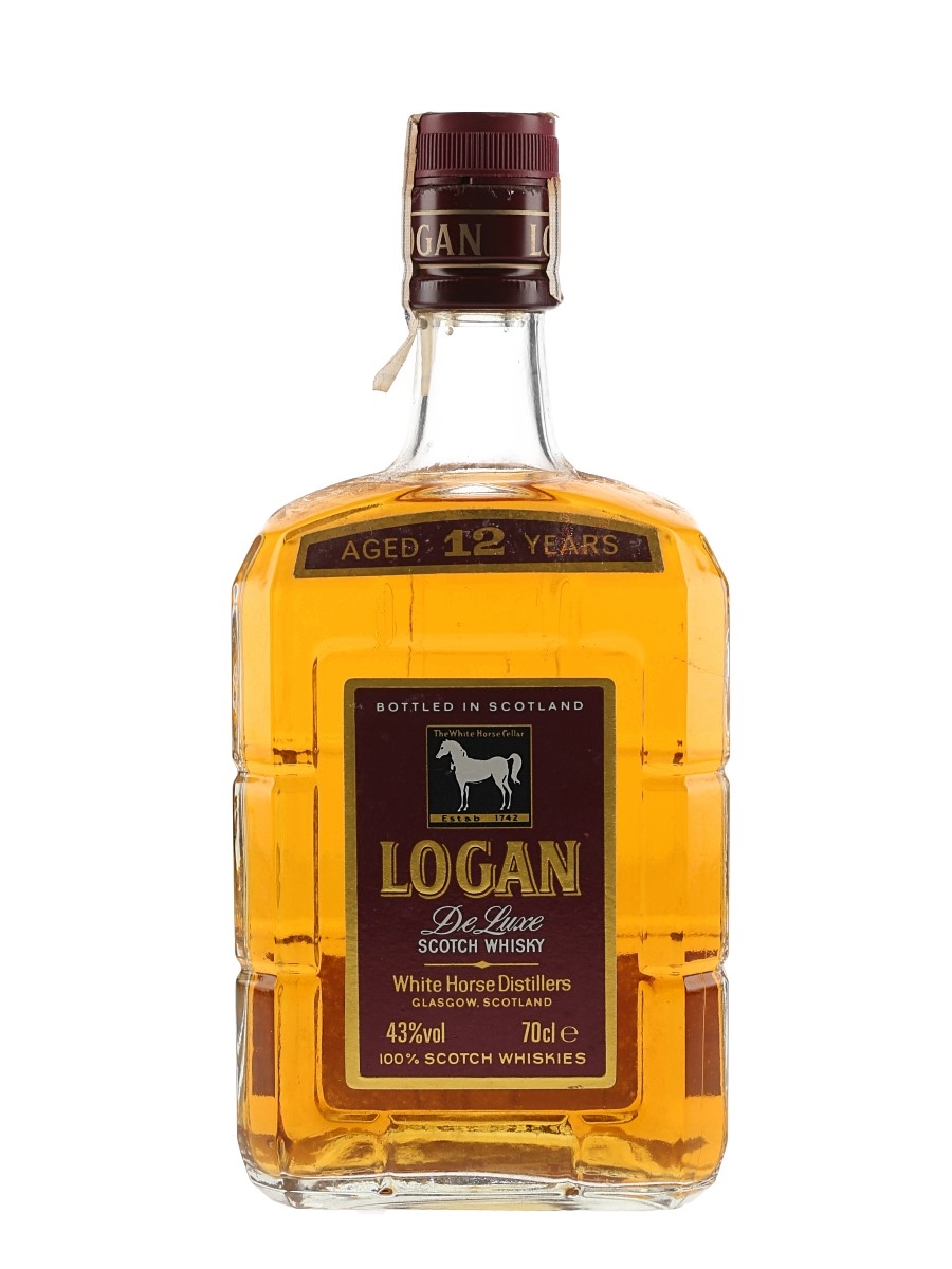 Logan De Luxe 12 Year Old Bottled 1990s - White Horse Distillers 70cl / 43%