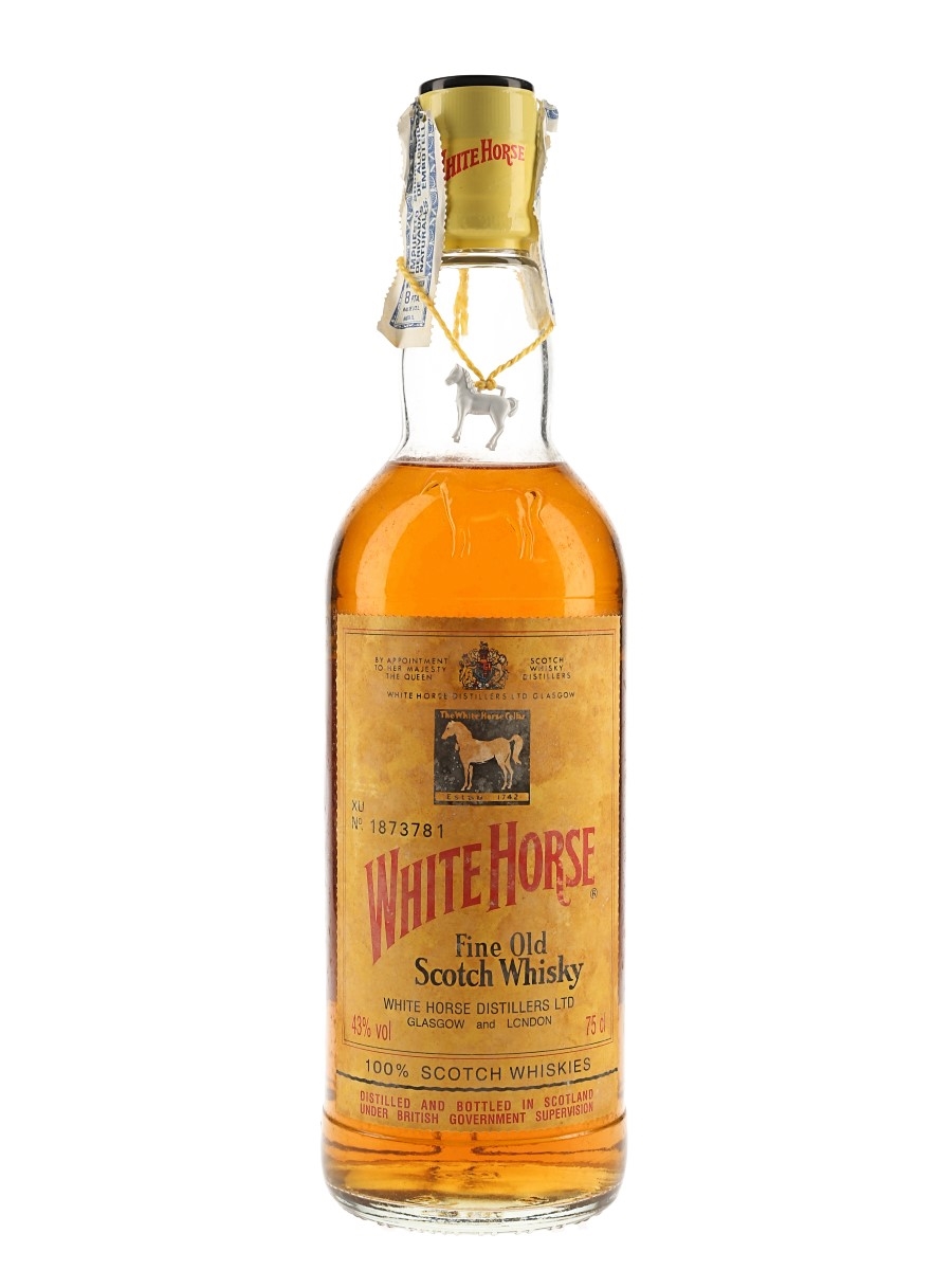 White Horse Bottled 1980s - Francisco Quintana 75cl / 43%