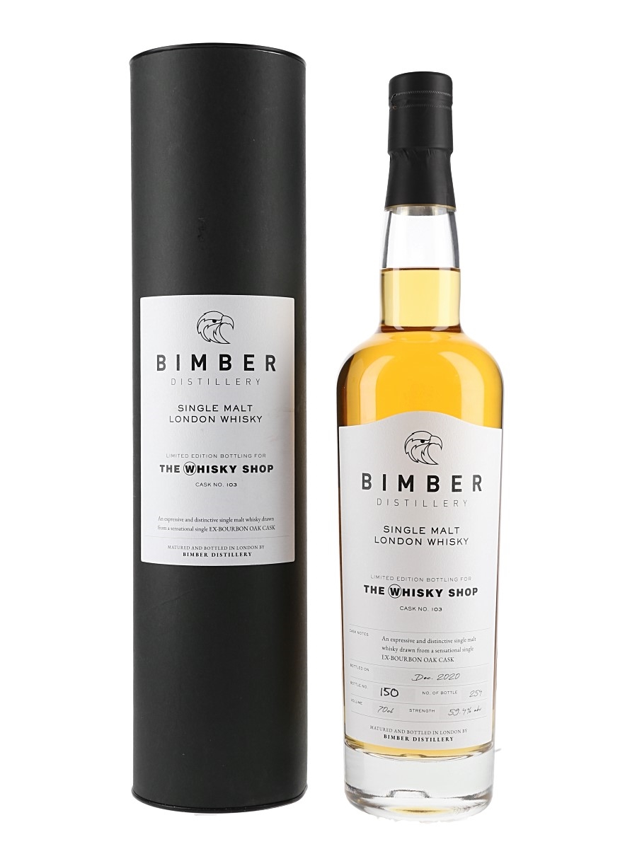 Bimber Single Cask No. 103 Bottled 2020 - The Whisky Shop 70cl / 59.4%