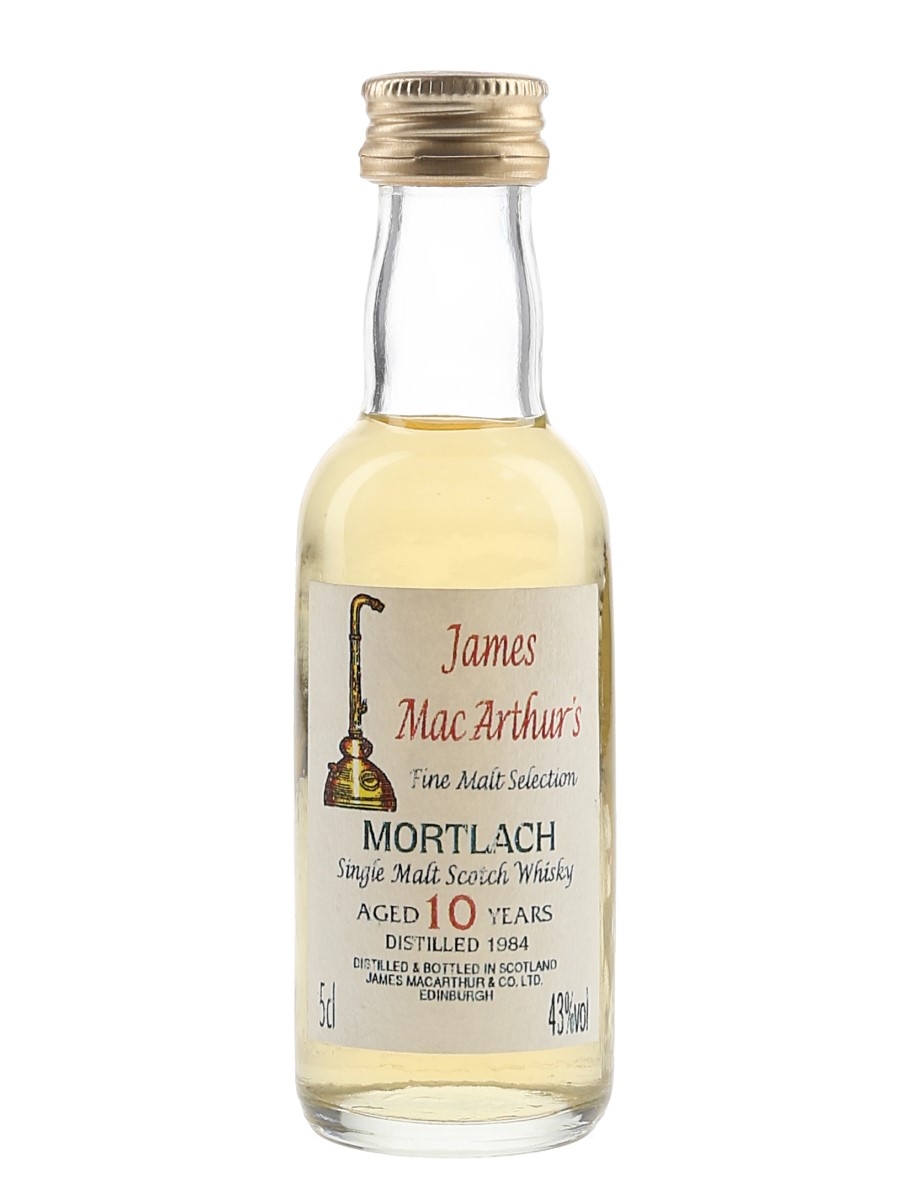 Mortlach 1984 10 Year Old James MacArthur's 5cl / 43%