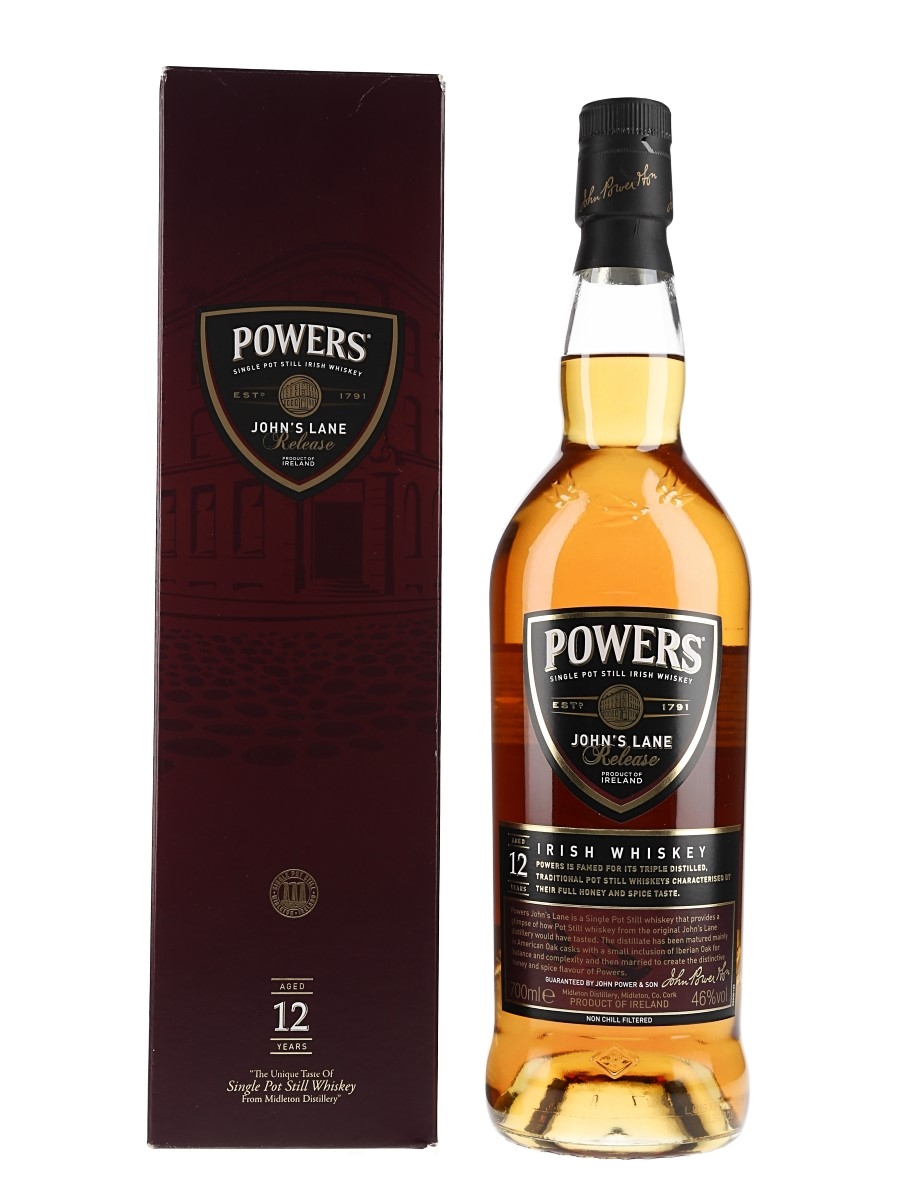 Powers John's Lane Release Bottled 2018 - 12 Year Old 70cl / 46%