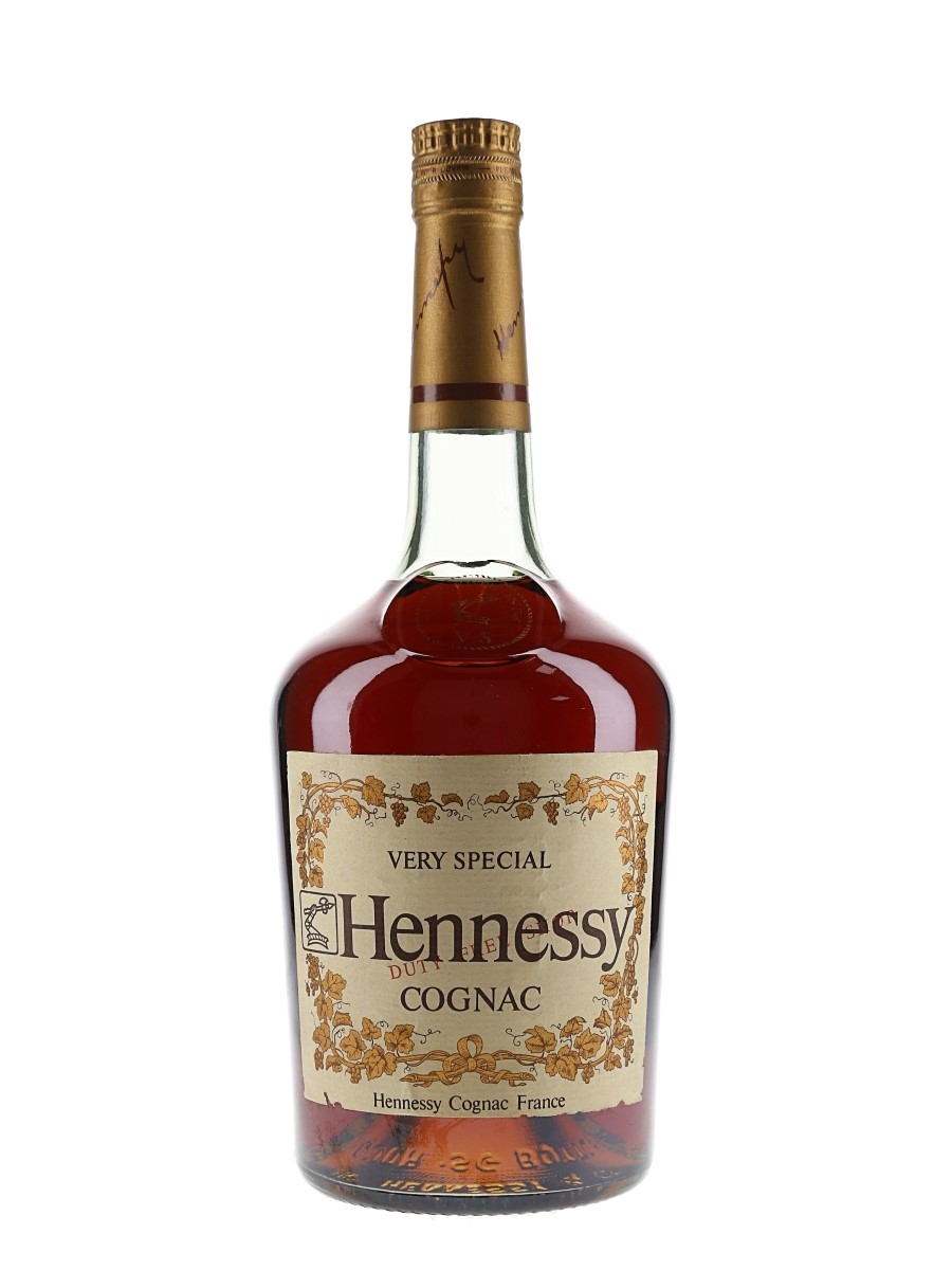 Hennessy VS Bottled 1970s-1980s - Duty free 100cl / 40%