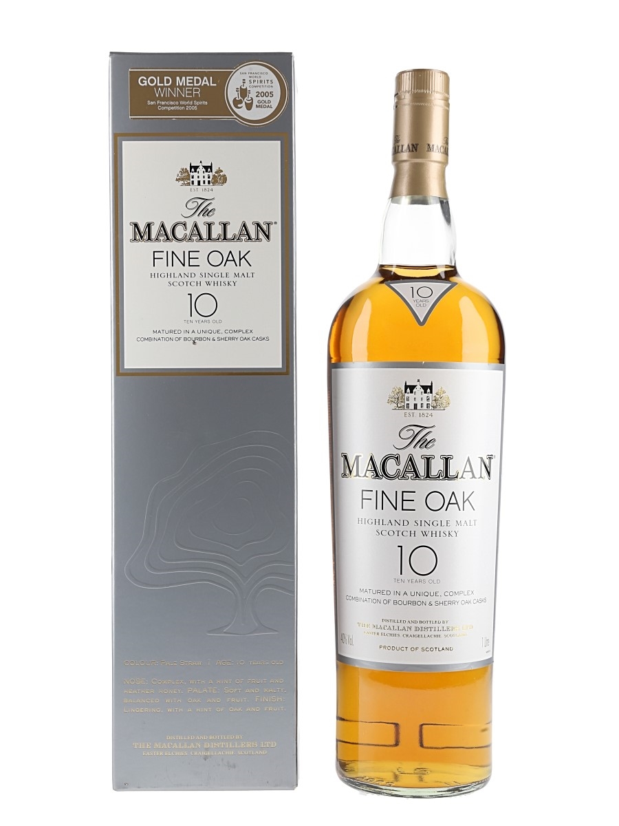 Macallan 10 Year Old Fine Oak  100cl / 40%
