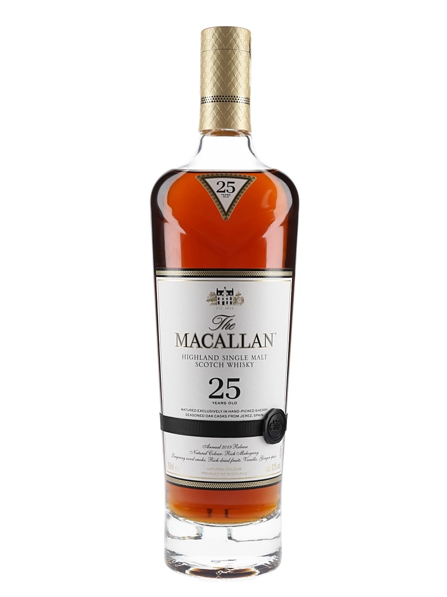 Macallan 25 Year Old Annual 2019 Release 70cl / 43%