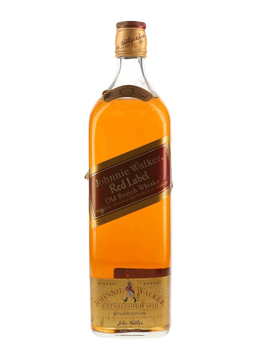 Johnnie Walker Red Label - Lot 121575 - Buy/Sell Blended
