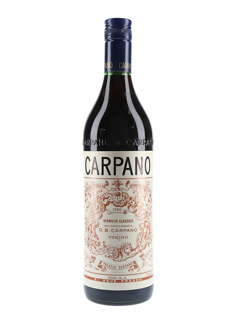 Carpano Vermouth Classico Bottled 1970s 100cl / 16.3%