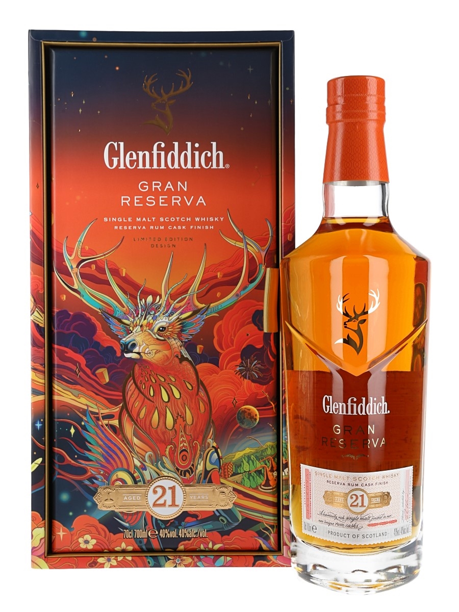 Glenfiddich 21 Year Old Gran Reserva Chinese New Year Limited Edition 70cl / 40%