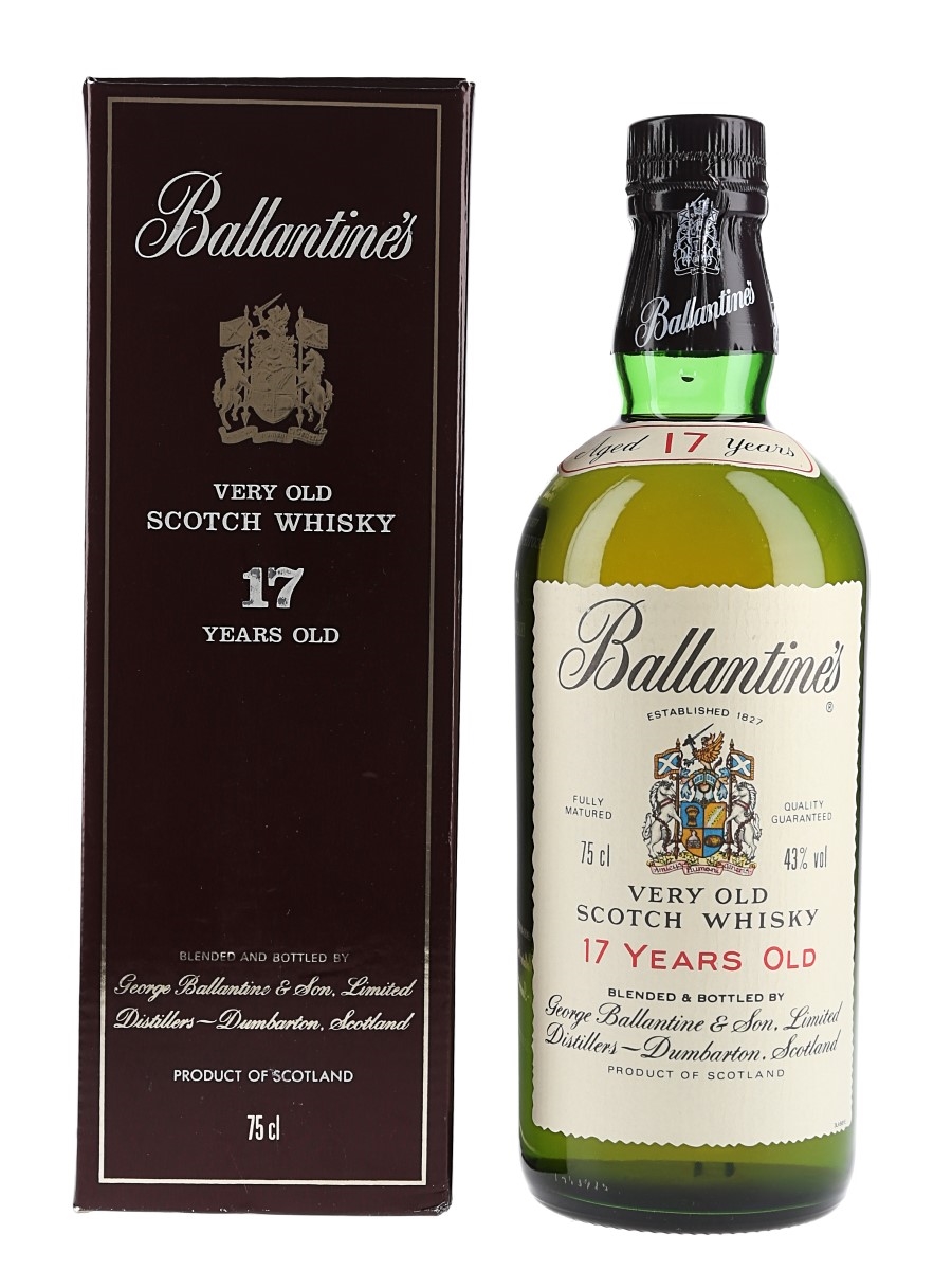 Ballantine's 17 Year Old - Lot 121911 - Buy/Sell Blended
