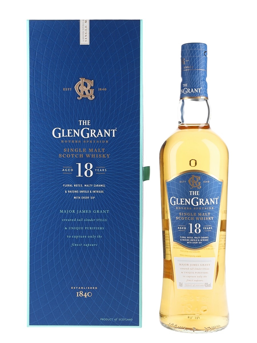 Glen Grant 18 Year Old  70cl / 43%
