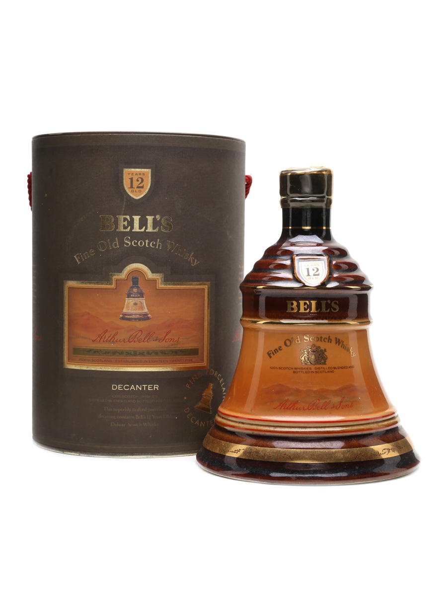 Bell's 12 Year Old Dark Brown Ceramic Decanter 75cl / 43%
