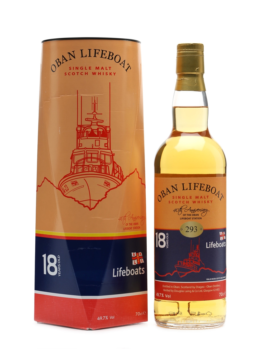Oban Lifeboat RNLI 18 Year Old 70cl 