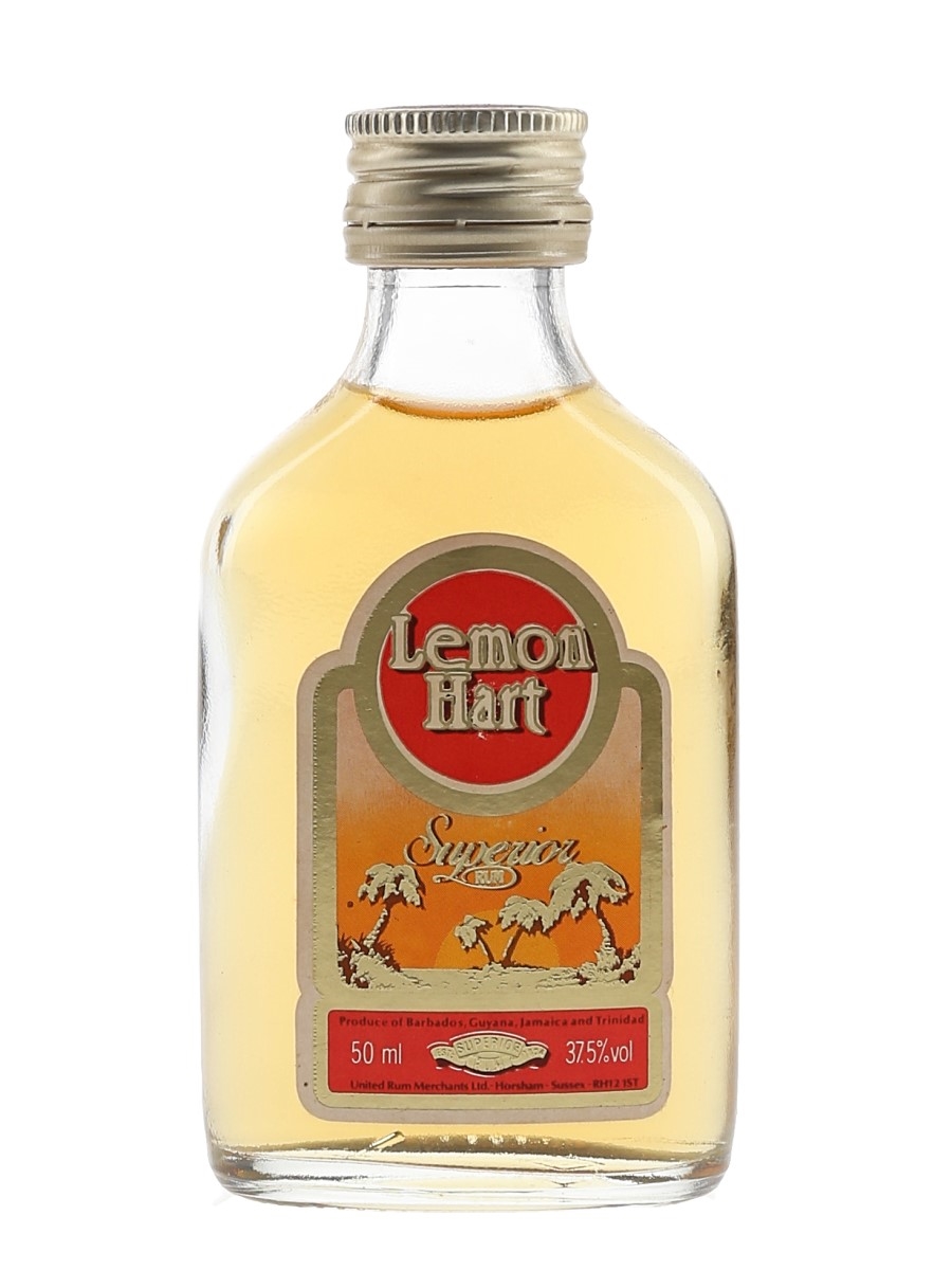 Lemon Hart Golden Jamaica Rum Bottled 1980s 5cl / 37.5%