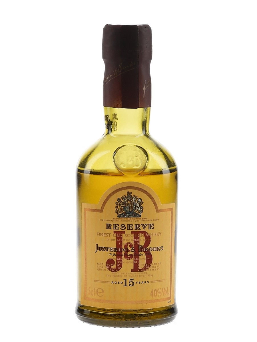 J & B 15 Year Old Reserve  5cl / 40%