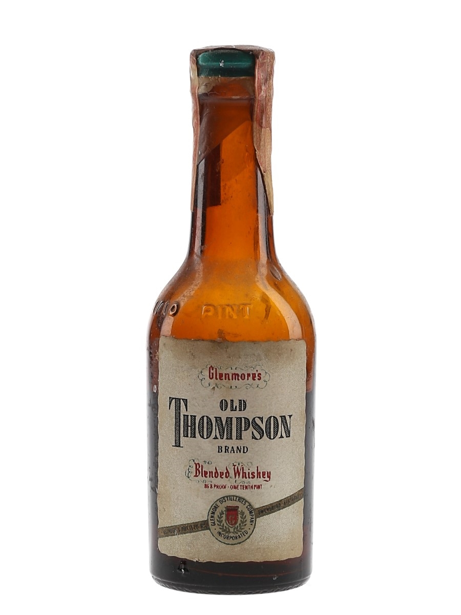 Old Thompson Bottled 1950s - 1960s 5cl / 44.4%