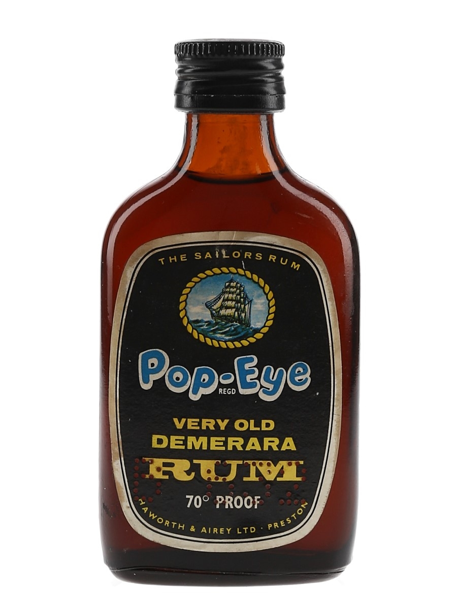 The Sailors Rum Pop-Eye 70 Bottled 1970s 5cl / 40%