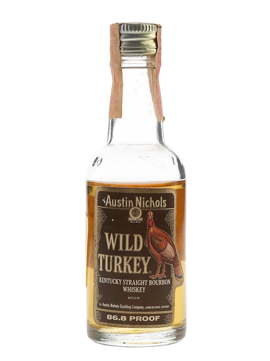 Wild Turkey Bottled 1980s 5cl / 43.4%