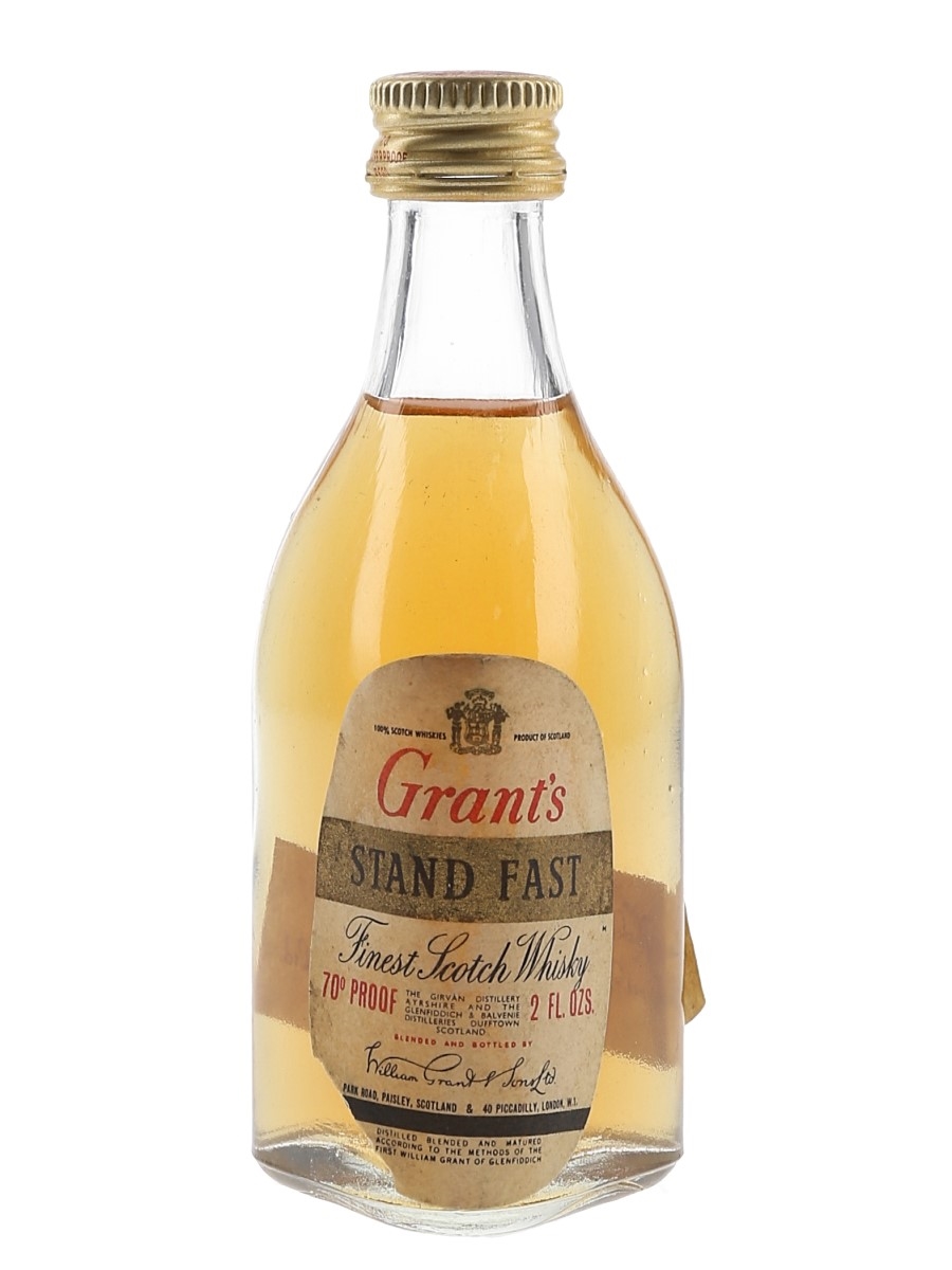 Grant's Standfast Bottled 1970s - British Transport Hotels 5.6cl / 40%