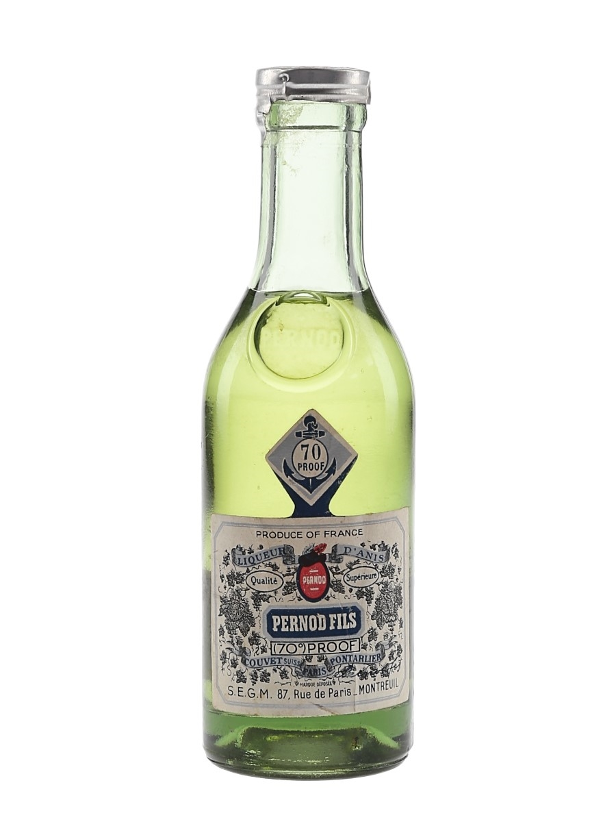 Pernod Fils Bottled 1950s-1960s 5cl / 40%