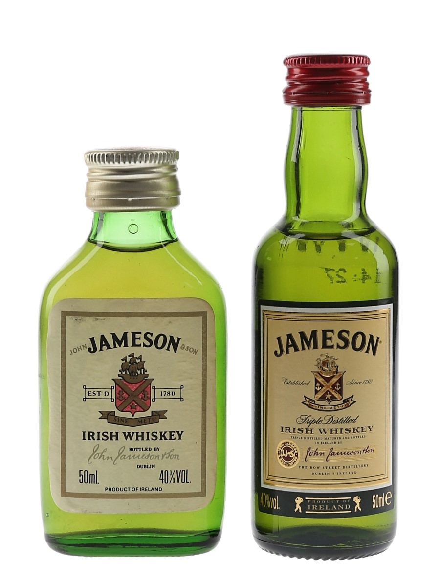 Jameson Irish Whiskey  2 x 5cl / 40%
