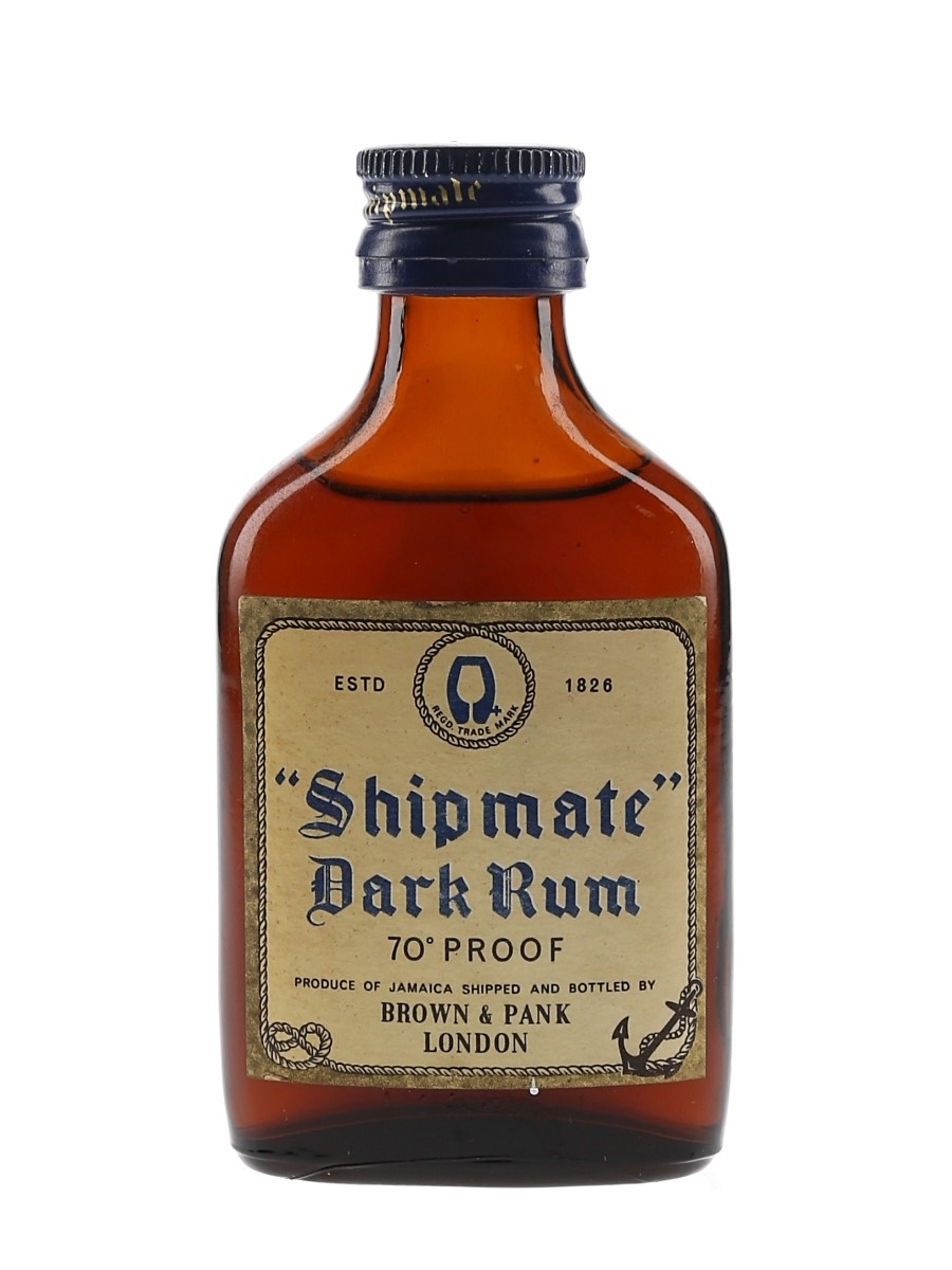 Shipmate Dark Rum Bottled 1960s 5cl / 40%