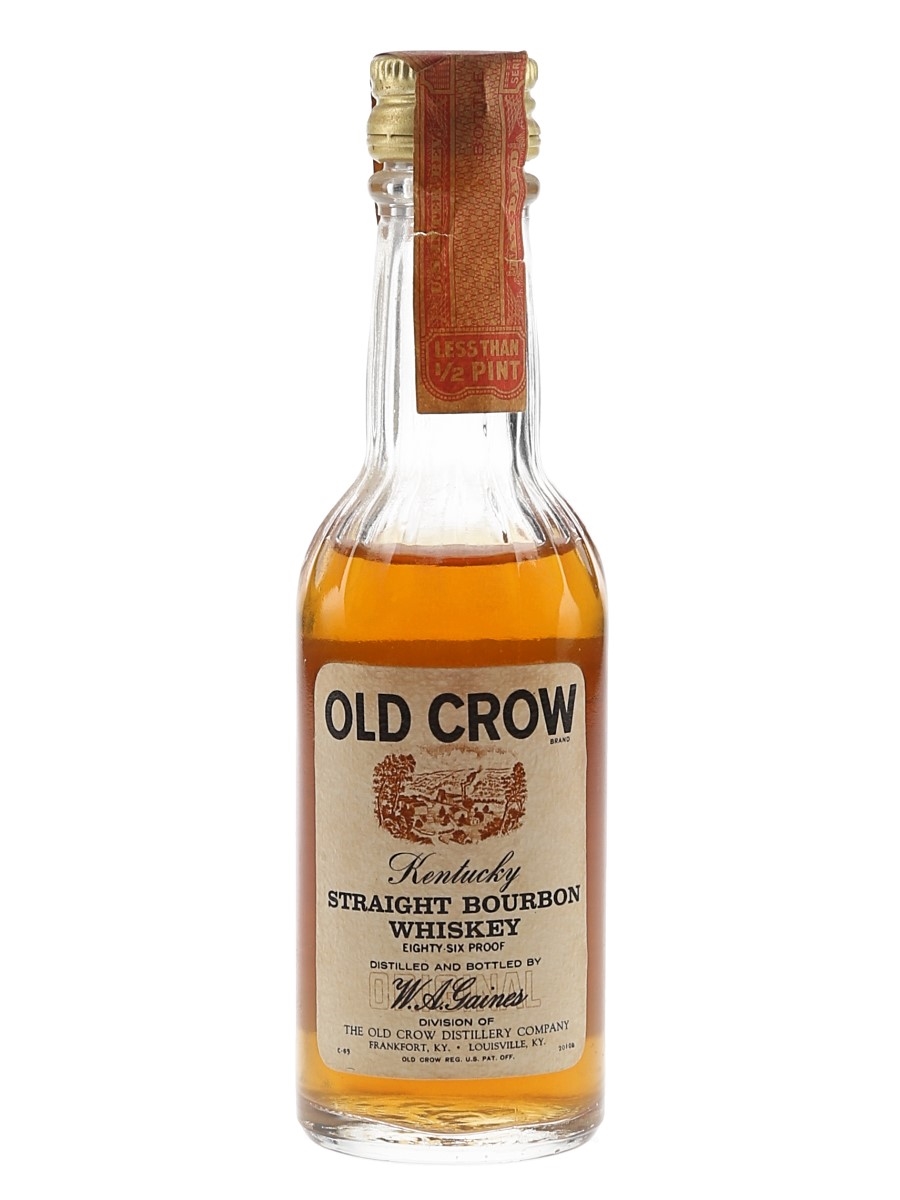 Old Crow Bottled 1970s 4.7cl / 49.5%