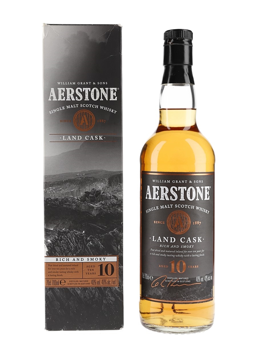 Aerstone 10 Year Old Land Cask William Grant & Sons 70cl / 40%