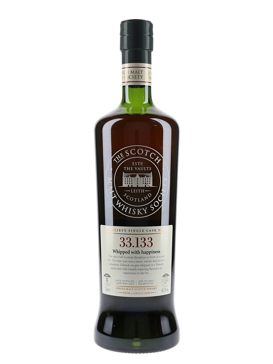 SMWS 33.133 Whipped with happiness Ardbeg 2007 8 Year Old 70cl / 60.5%