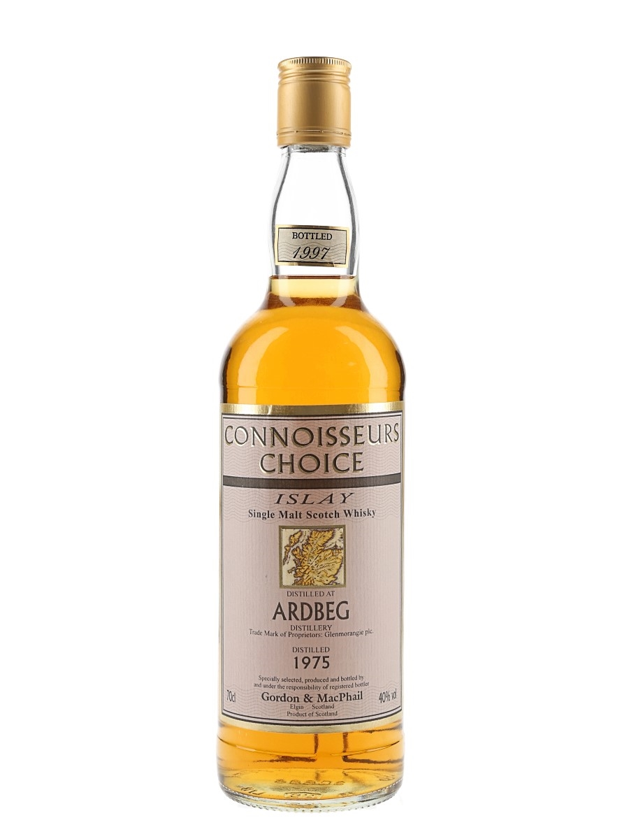 Ardbeg 1975 Connoisseurs Choice Bottled 1997 - Gordon & MacPhail 70cl / 40%