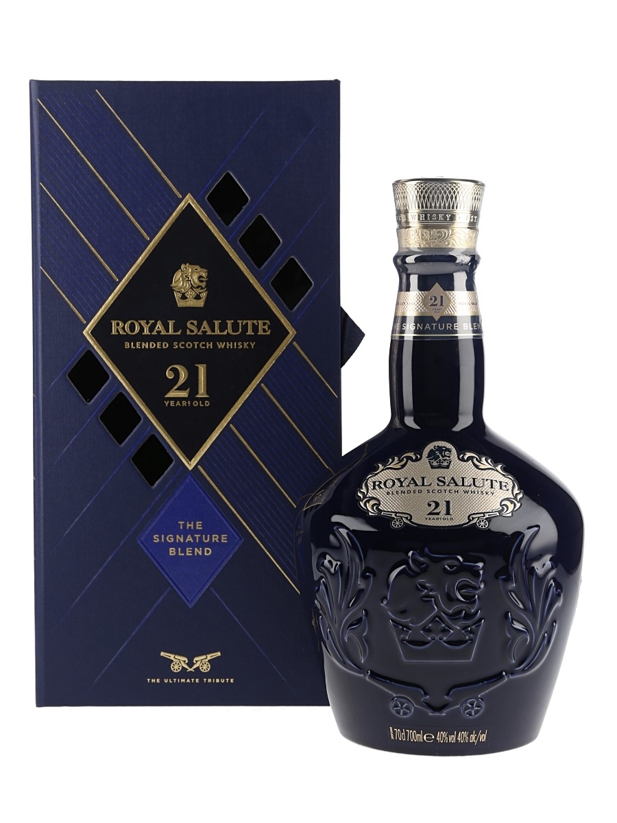 Royal Salute 21 Year Old The Signature Blend Bottled 2021 - Wade Porcelain Flagon 70cl / 40%