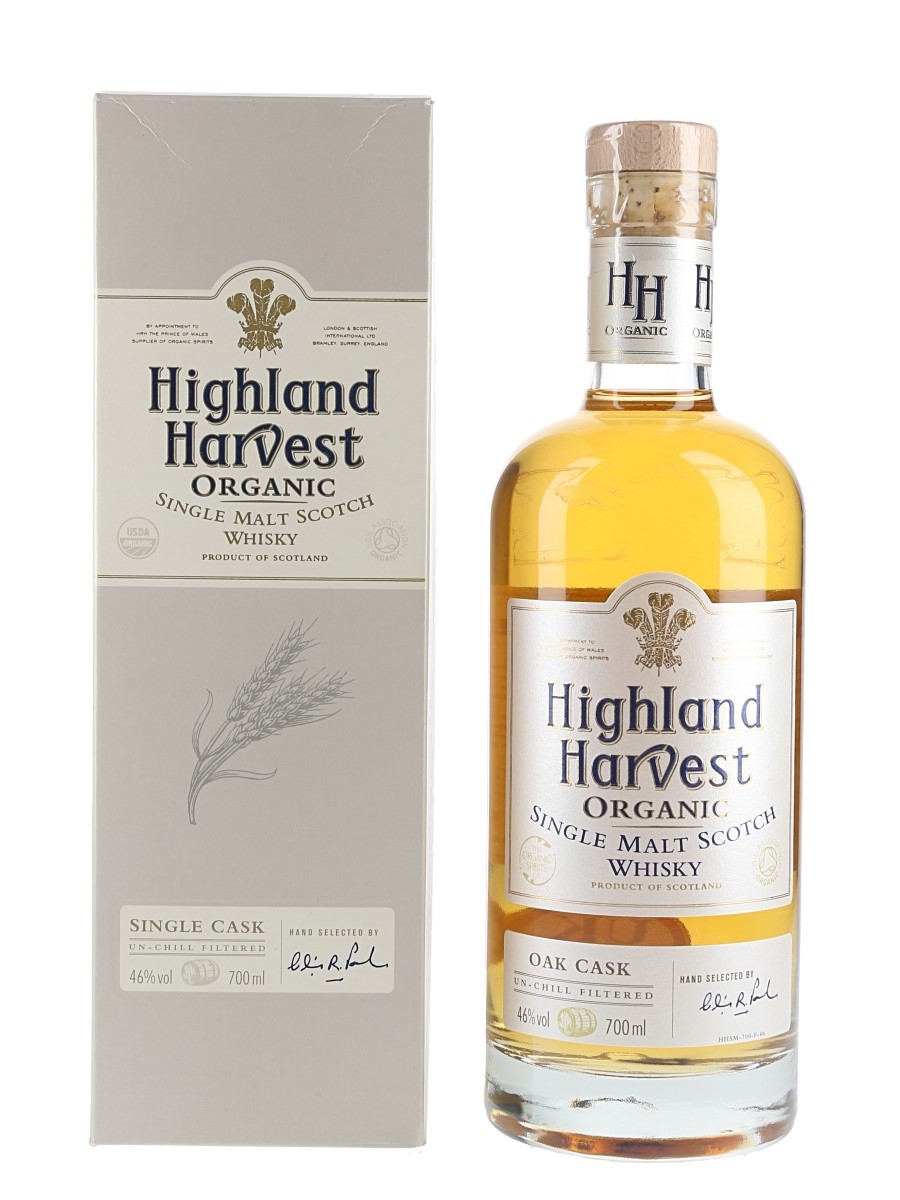 Highland Harvest Organic Single Malt  70cl / 46%