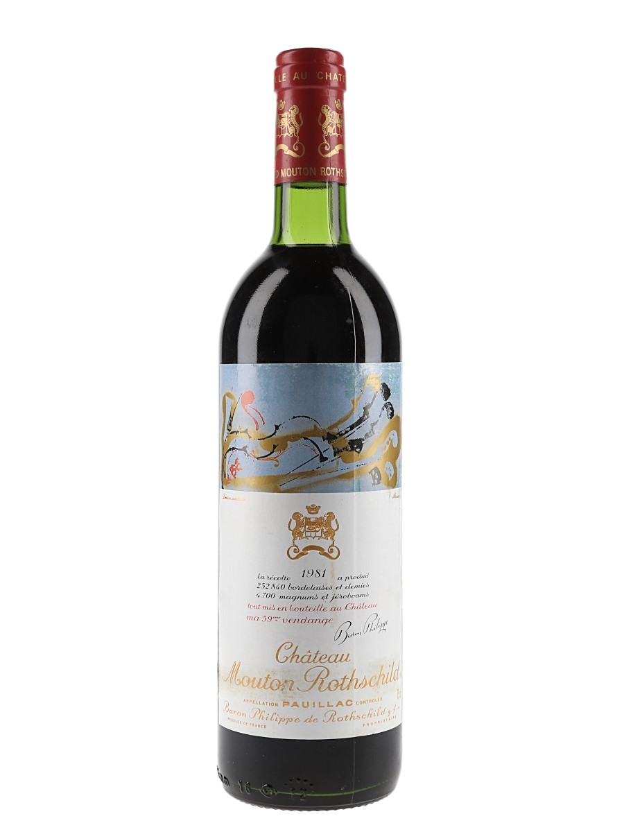 Chateau Mouton Rothschild 1981 - Lot 124645 - Buy/Sell