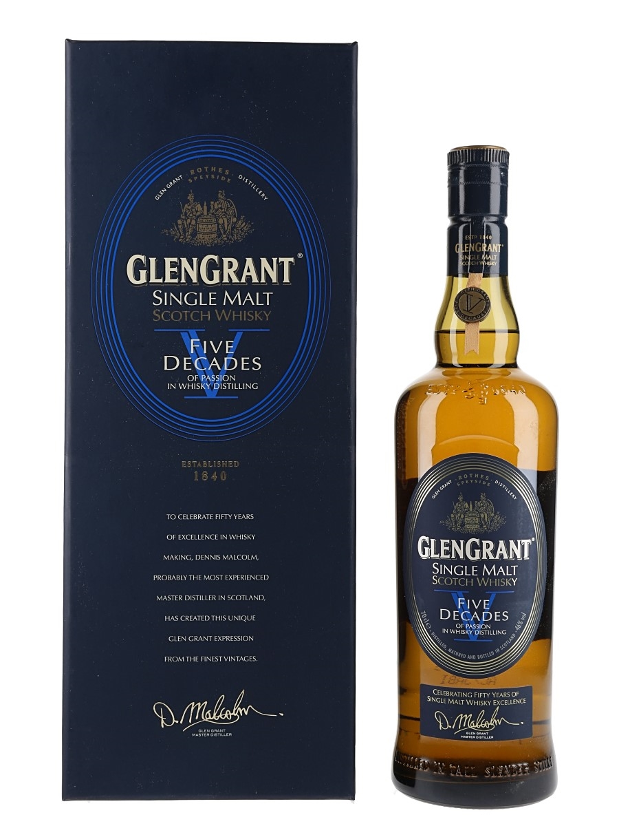 Glen Grant Five Decades Bottled 2013 70cl / 46%