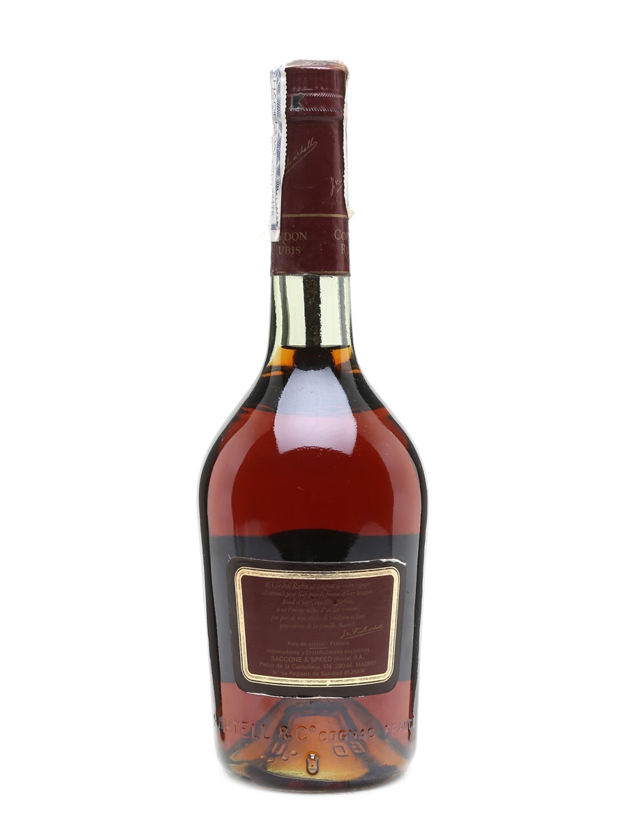 【古酒】MARTELL CORDON RUBIS 700ml 40% COGNAC J&F MARTELL MEDAILLON V.S.O.P. 40% RARE años 70