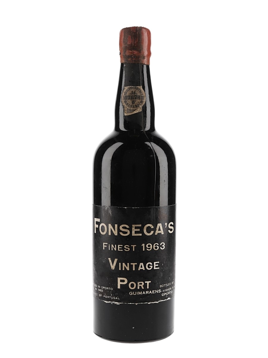 Fonseca's Finest 1963 Vintage Port Bottled 1965 75cl