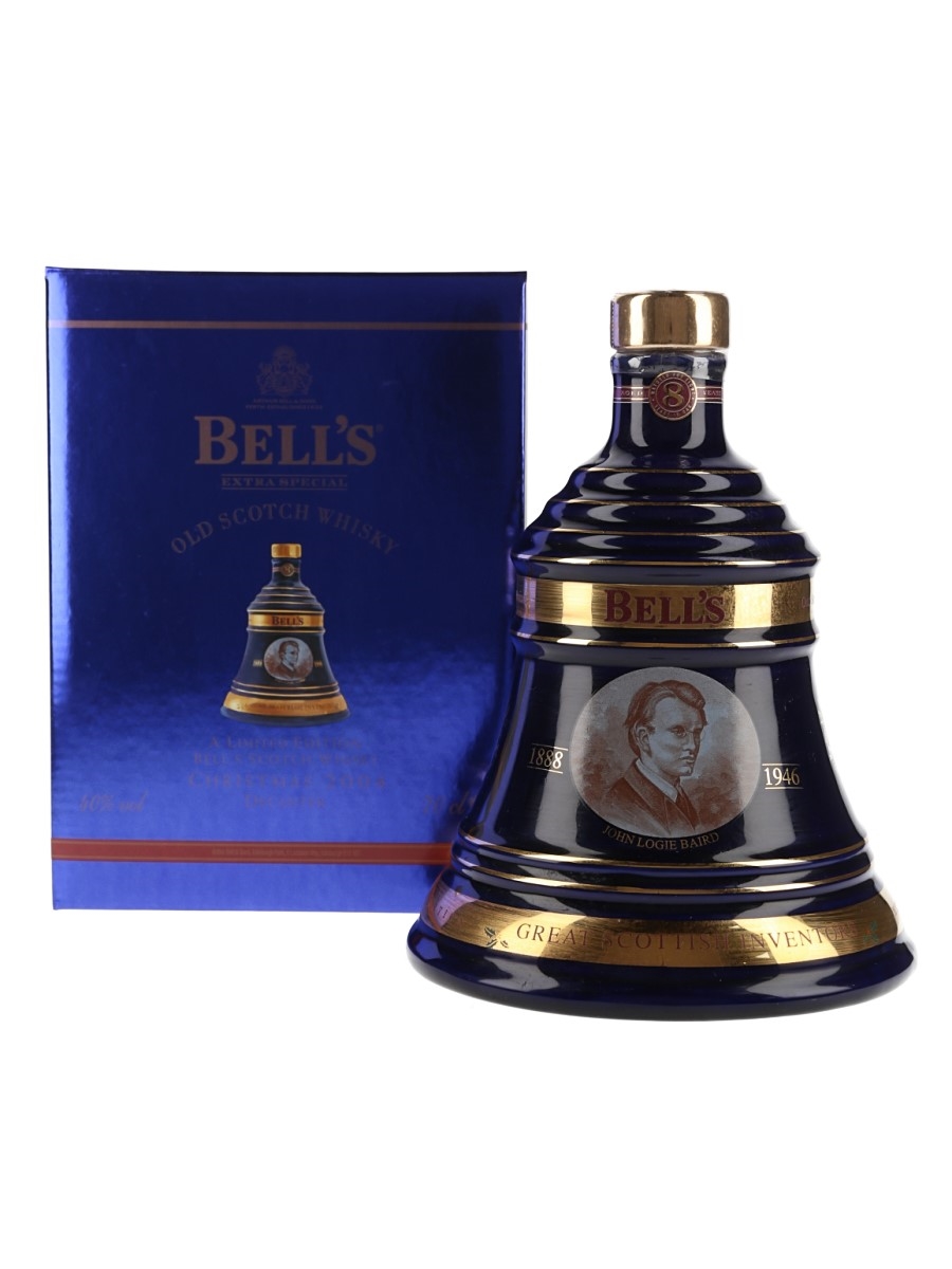 Bell's Christmas 2004 Ceramic Decanter 8 Year Old - John Logie Baird 70cl / 40%