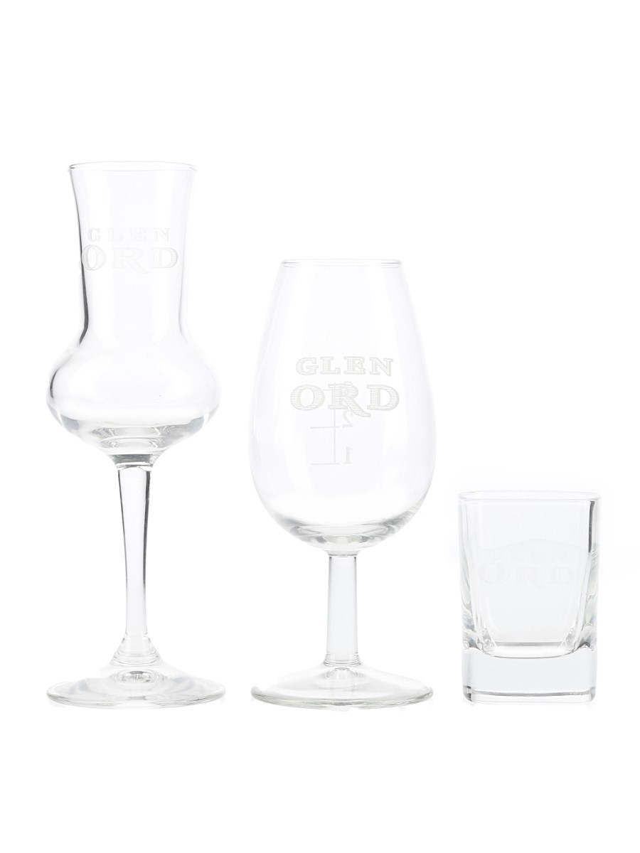 Glen Ord Whisky Glasses  