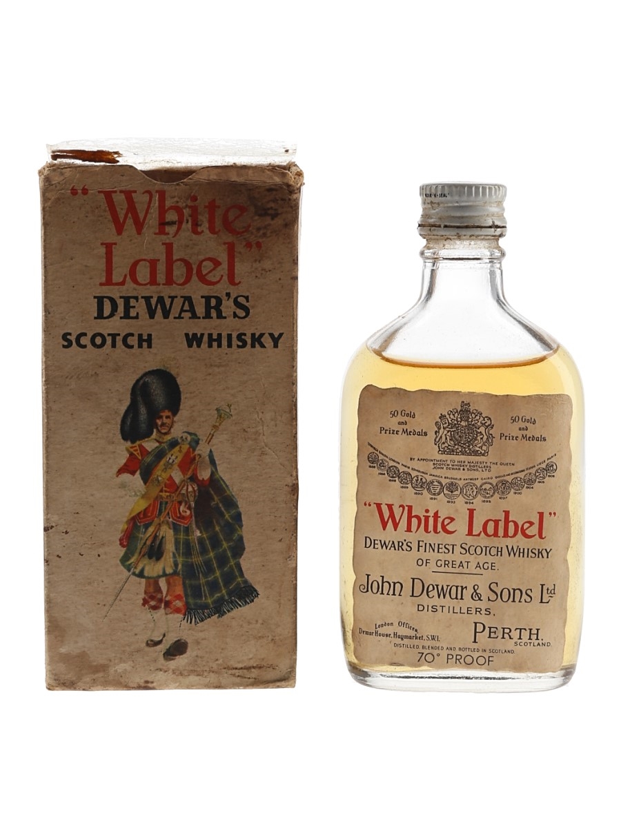 Dewar's White Label Bottled 1960s 5cl / 40%