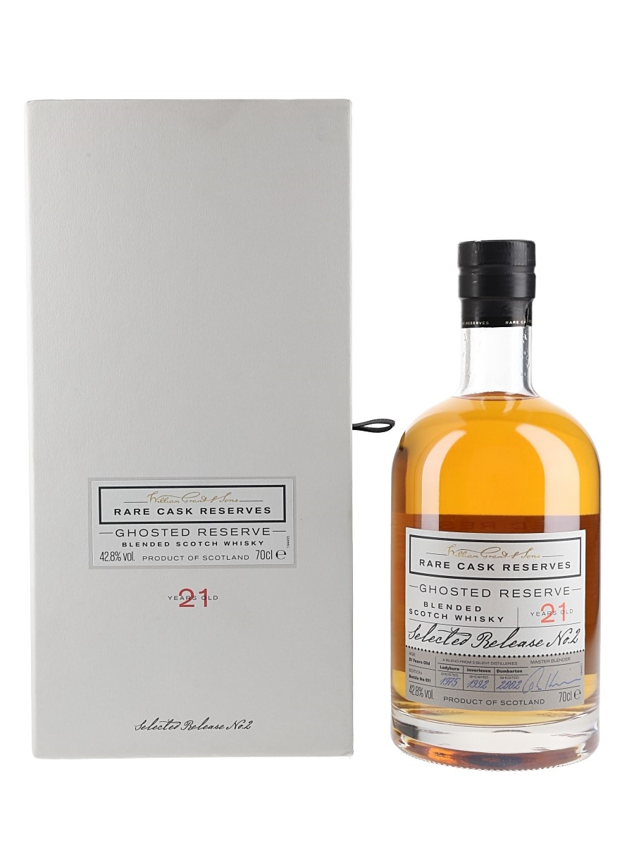 Ghosted Reserve 21 Year Old Selected Release No. 2 William Grant & Sons - Rare Cask Reserve 70cl / 42.8%