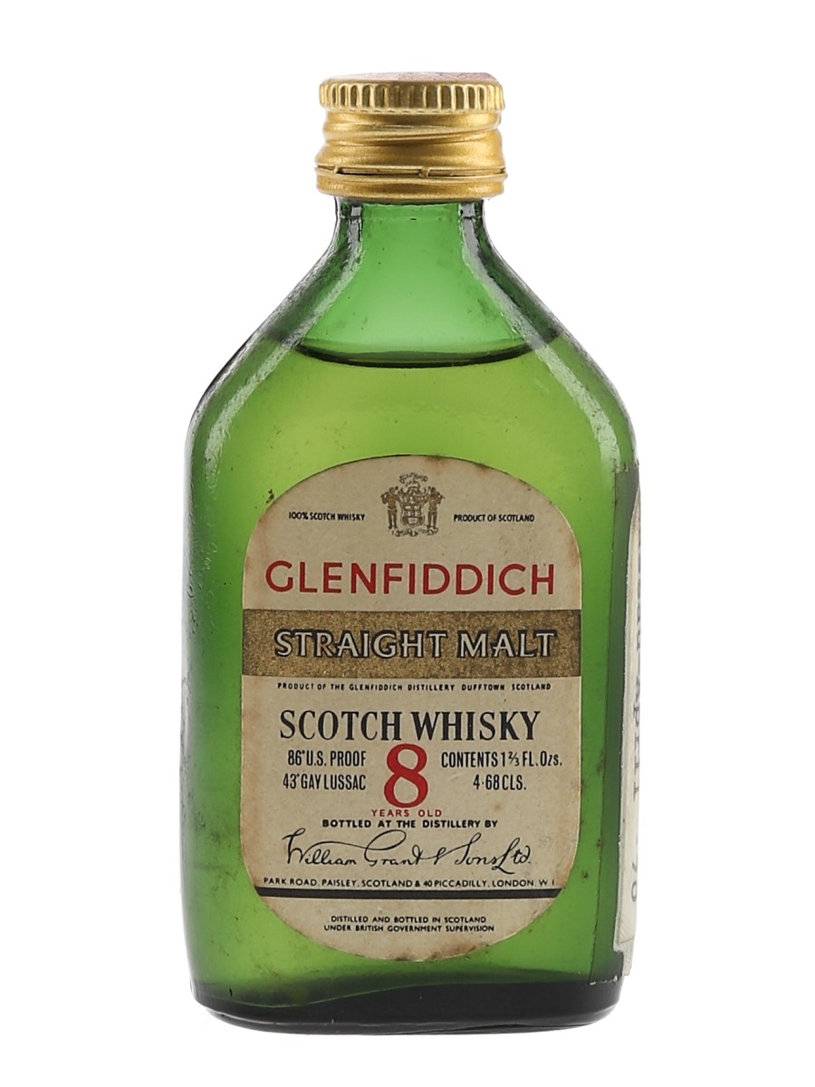 Glenfiddich 8 Year Old Straight Malt - Lot 123242 - Buy/Sell
